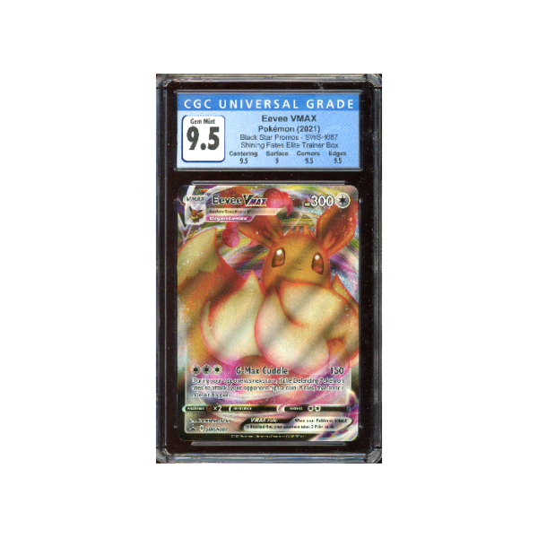 Pokemon CGC 9.5 Eevee VMAX #SWSH087 Promo Engels