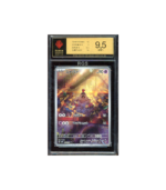 Pokemon Sandygast Clay Burst sv2D Full Art AR #075 RGS 9.5