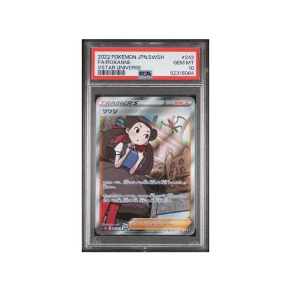 Pokemon Roxanne VSTAR Universe SAR Full Art #242 PSA 10
