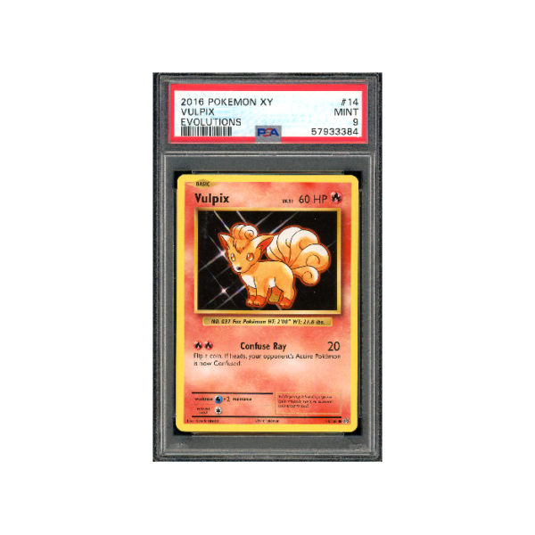 Pokemon Vulpix XY Evolutions Engels #14 PSA 9