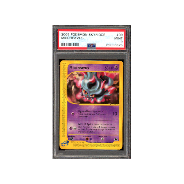 Pokemon Misdreavus E-Series Skyridge Engels #39 PSA 9