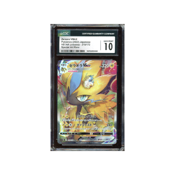 Pokemon Zeraora VMAX Vstar Universe #219 CGC 10 (New Label)