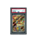 Pokemon Bramblin Snow Hazard sv2P Full Art AR #072 PSA 10