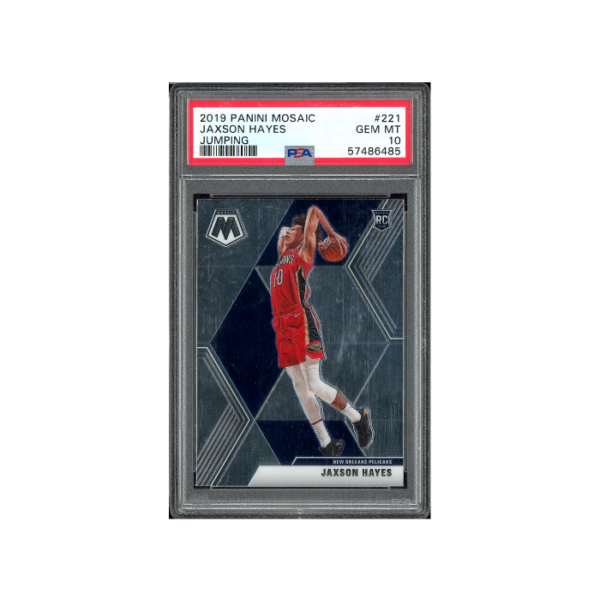 Panini Mosaic 2019 Jaxson Hayes Jumping #221 PSA 10