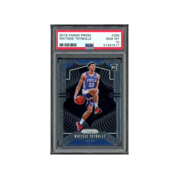 Panini Prizm 2019 Matisse Thybulle Rookie Card #290 PSA 10