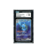 Pokemon Blastoise ex 151 sv2a SAR Full Art #202 CGC 10