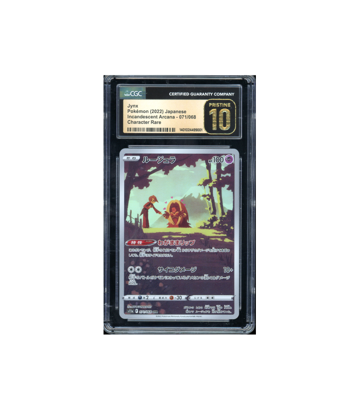 Pokemon Jynx Incadescent Arcana Full Art #071 CGC Pristine 10