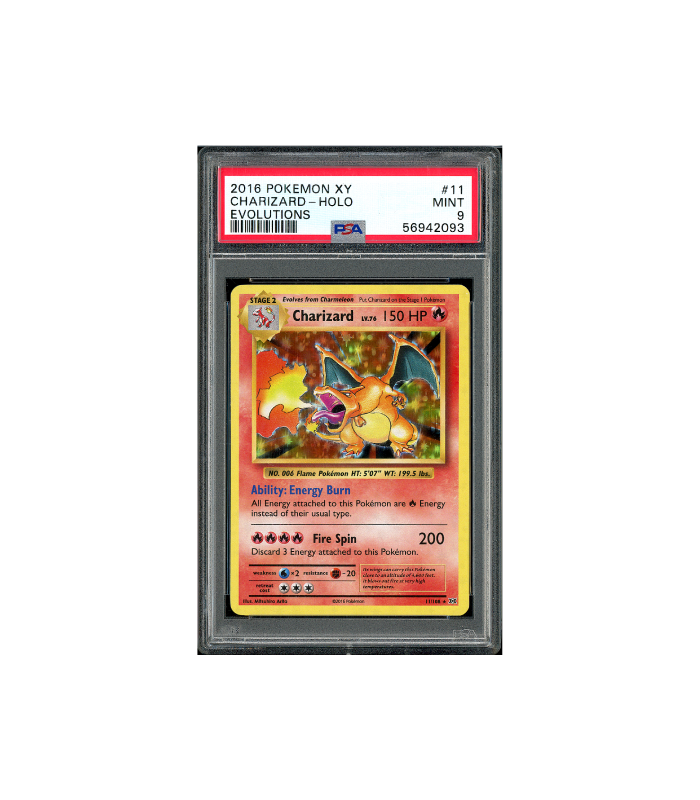 Pokemon Charizard XY Evolutions Holo #11 PSA 9