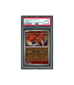 Pokemon 151 Vulpix sv2a Master Ball Reverse Holo #037 PSA 10