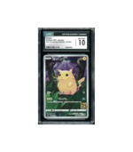 Pokemon Pikachu 25th Anniversary s8a Holo Full Art #001 CGC 10
