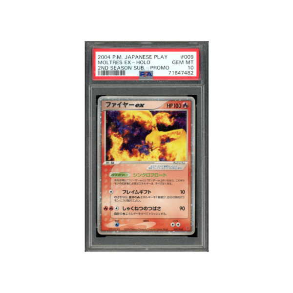 Pokemon Moltres ex Holo Play Promo #009 PSA 10 Gem Mint