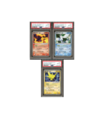 Pokemon Moltres Articuno Zapdos ex PLAY Promos Holo PSA 10