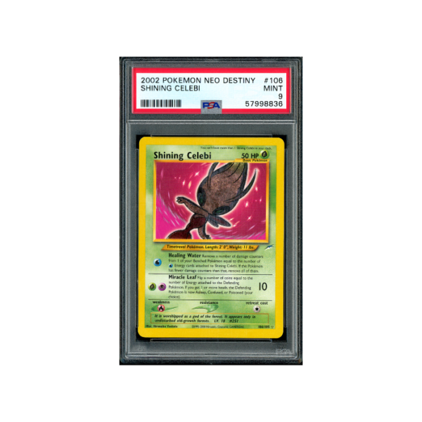 Pokemon Shining Celebi Neo Destiny #106 PSA 9 Mint