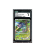 Pokemon Tangela 151 sv2a Art Rare Full Art #178 CGC 8 NM-MT