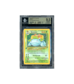 Pokemon Venusaur 1st Edition Base Set Holo Swirl #15 BGS 9.5