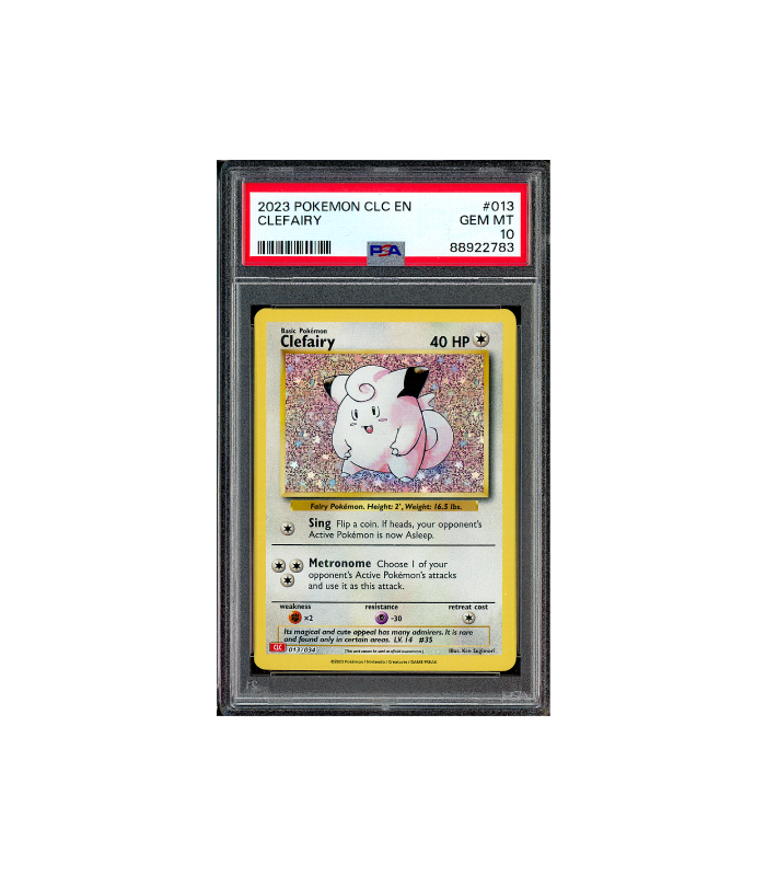 Pokemon Clefairy Holo Classic Collection CLC #013 PSA 10