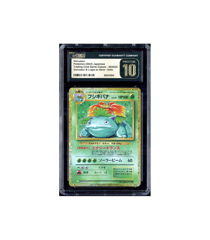 Pokemon Venusaur Holo CLF Classic #003 CGC Pristine 10