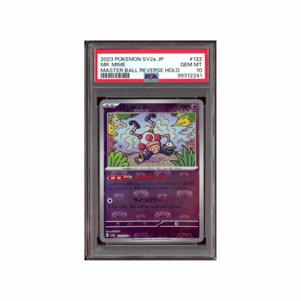 Pokemon Mr Mime Master Ball Reverse Holo 151 #122 PSA 10