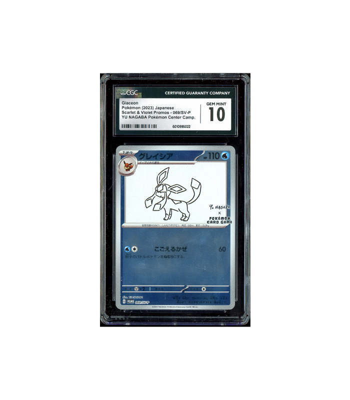 Pokemon Glaceon Yu Nagaba Promo #069 CGC 10