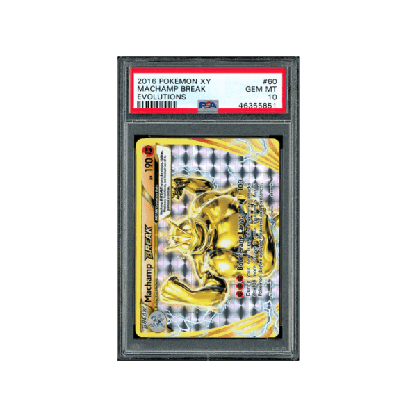 Pokemon Machamp BREAK XY Evolutions #60 PSA 10