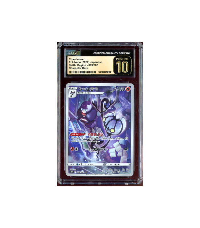 Pokemon Chandelure Battle Region Full Art #069 CGC Pristine 10