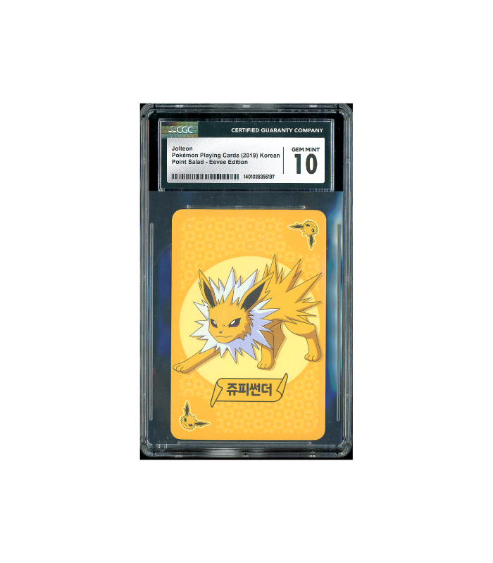 Pokemon Jolteon Playing Card CGC 10