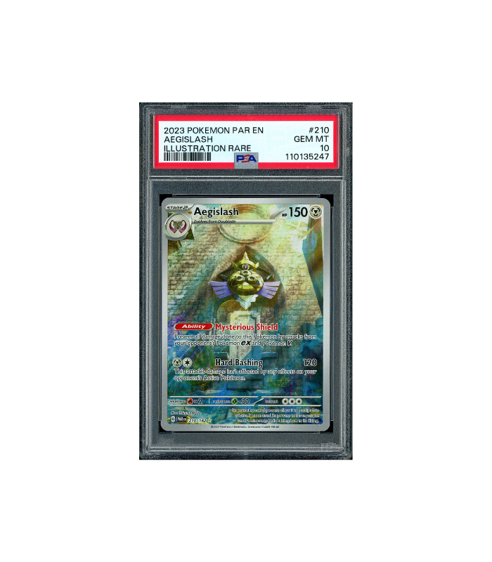 Pokemon Aegislash Paradox Rift AR Full Art #210 PSA 10