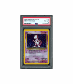 Pokemon Mewtwo Base Set Holo #10 PSA 8