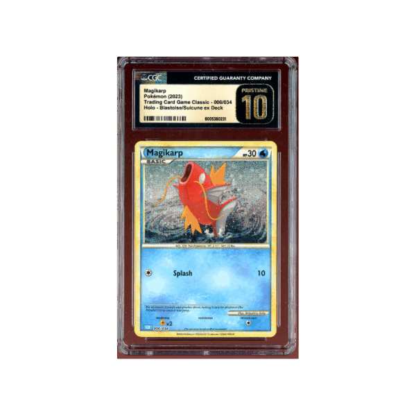 Pokemon Magikarp Classic Collection CLB #006 CGC Pristine 10