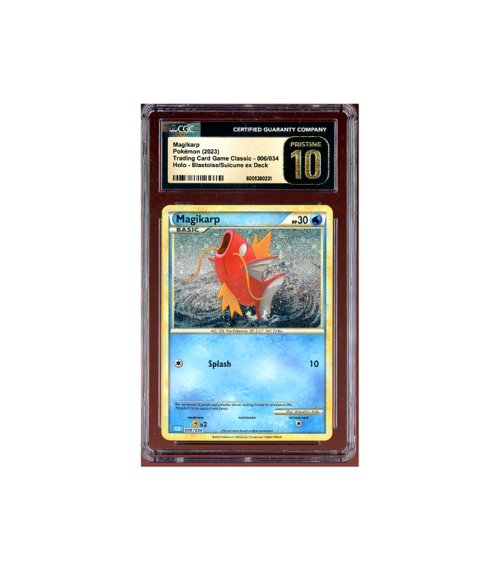 Pokemon Magikarp Classic Collection CLB #006 CGC Pristine 10