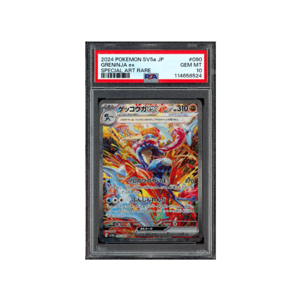 Pokemon Greninja ex Crimson Haze SAR Full Art #090 PSA 10