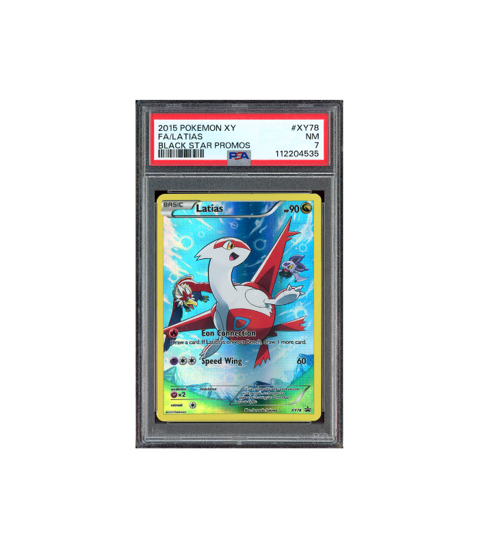 Pokemon Latias Black Star XY Promo #XY78 PSA 7