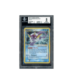 Pokemon Vaporeon Gold Star EX Power Keepers #102 BGS 8