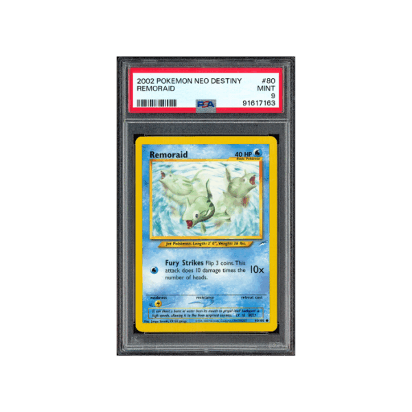 Pokemon Remoraid Neo Destiny #80 PSA 9