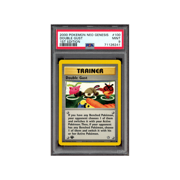 Pokemon Double Gust 1st Edition Neo Genesis #100 PSA 9