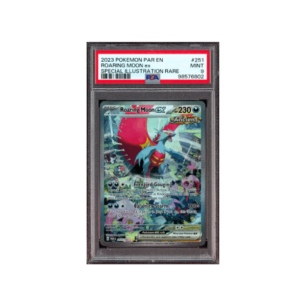 Pokemon Roaring Moon ex Paradox Rift SAR Full Art #251 PSA 9
