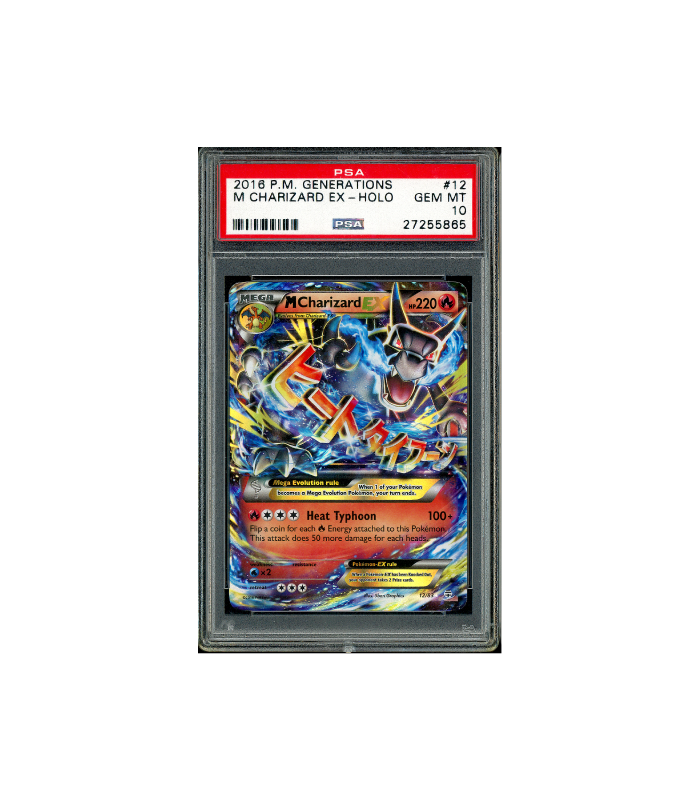 Pokemon M Charizard EX XY Generations Holo #12 PSA 10