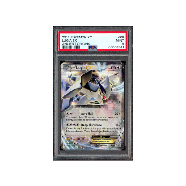 Pokemon Lugia EX XY Ancient Origins Holo #68 PSA 9