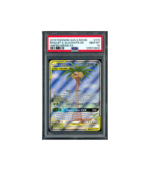 Pokemon Rowlet & Exeggutor GX Unified Minds #215 PSA 10