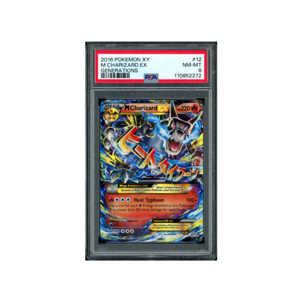 Pokemon M Charizard EX XY Generations Holo #12 PSA 8