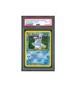 Pokemon Azumarill 1st Edition 2000 Neo Genesis #2 PSA 8 - Swirl