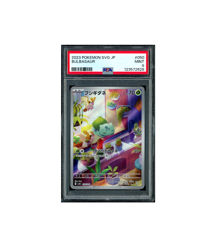 Pokemon Bulbasaur svG Special Deck AR Full Art #050 PSA 9