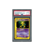 Pokemon Alakazam 1st Edition Split Earth EC4 Holo #043 PSA 10