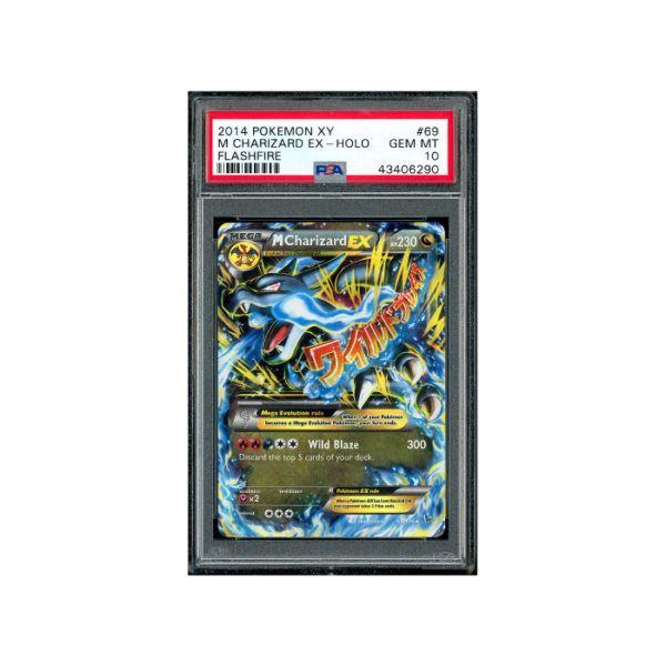 Pokemon M Charizard EX XY Flashfire 2014 Holo #69 PSA 10
