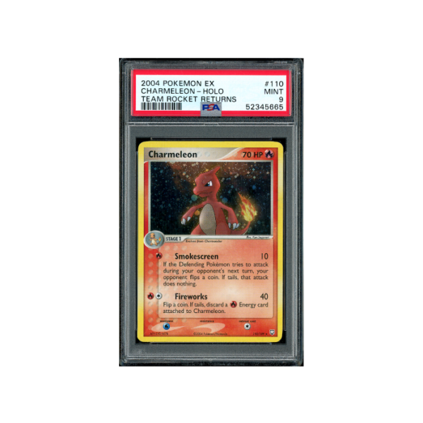 Pokemon Charmeleon EX Team Rocket Returns Holo #110 PSA 9