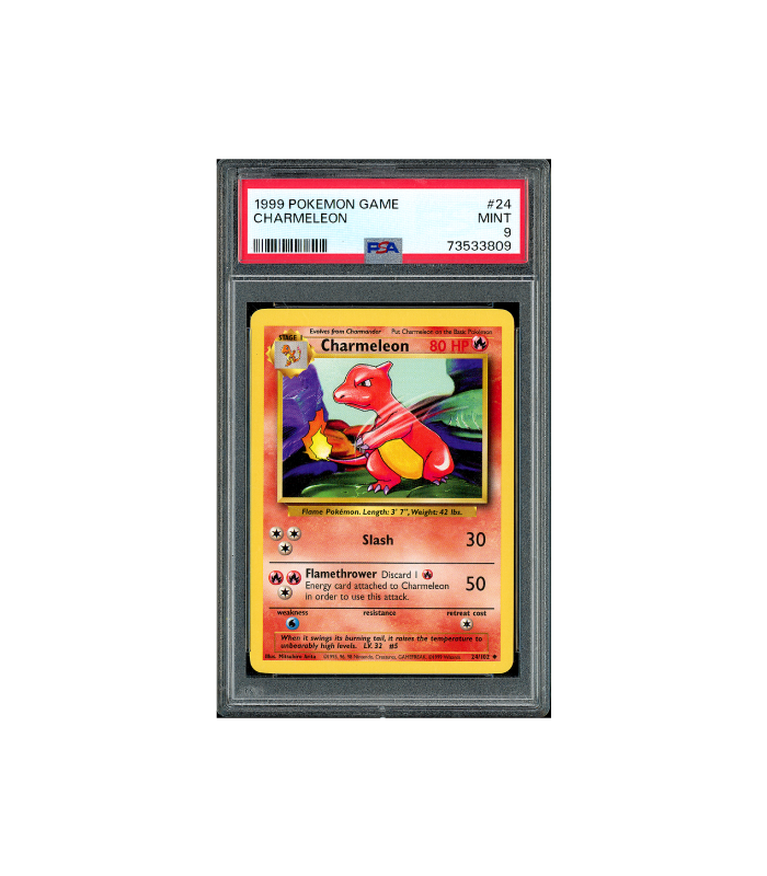 Pokemon Charmeleon Base Set 1999 #28 PSA 9