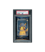 Pokemon Pikachu With Grey Felt Hat Van Gogh Sealed PSA 10