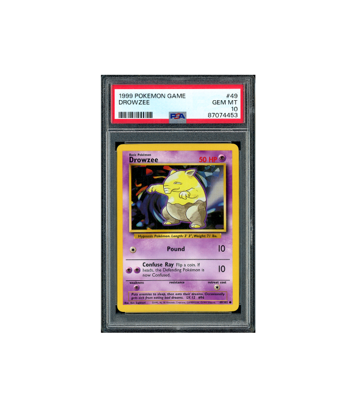 Pokemon Drowzee Base Set 1999 #49 PSA 10