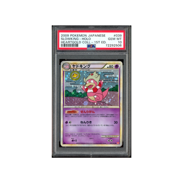 Pokemon Slowking 1st Edition Heartgold Collection 039 PSA 10