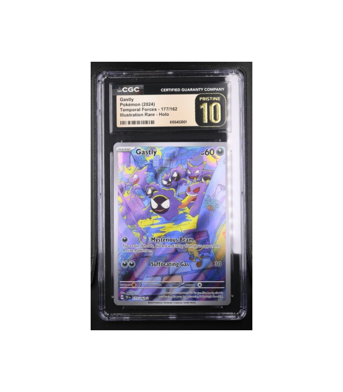 Pokemon Gastly Temporal Forces Full Art #177 CGC Pristine 10